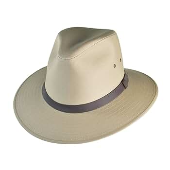 Jaxon Cotton Safari Hat (X-Large, British Tan) at Amazon
